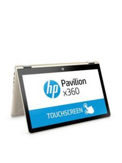 Hp Pavilion X360 15-Br003Na, Intel&Reg; Core&Trade; I3, 8Gb Ram, 1Tb Hard Drive 15.6In Touchscreen 2 In 1 Laptop - Gold - Laptop With Microsoft Office 365 Home